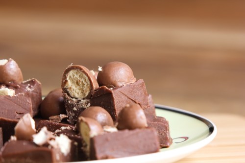 Malted milk fudge Malted milk fudge