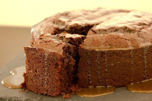 Chocolate sticky toffee pudding