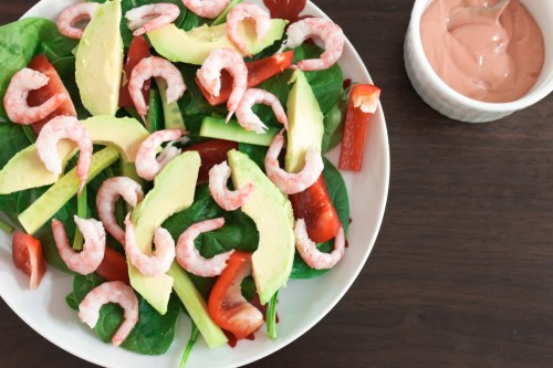 Prawn avocado salad Prawn avocado salad