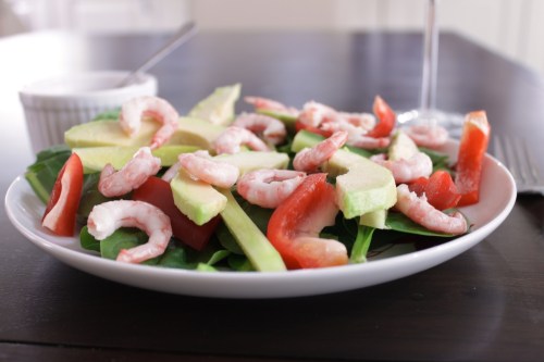 Prawn avocado salad Prawn avocado salad
