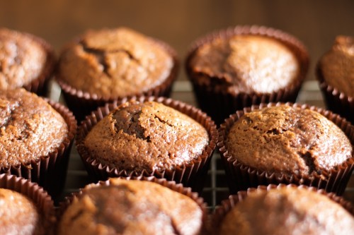 Chocolate caramel cupcakes