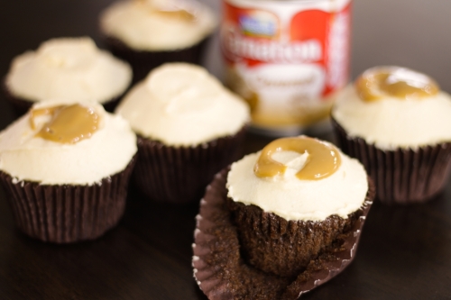 Chocolate caramel cupcakes Chocolate caramel cupcakes