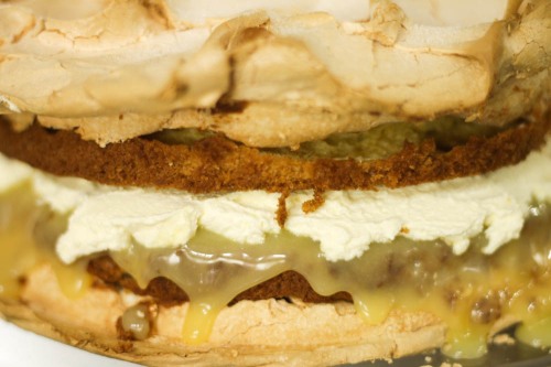 Lemon meringue cake Lemon meringue cake